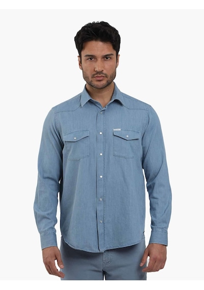 Dufy Açık Mavi Erkek Regular Fit Düz Klasik Yaka Uzun Kol Gömlek - 104840-açık Mavi Açık Mavi Dufy Açık Mavi Erkek Regular Fit Düz Klasik Yaka Uzun Kol Gömlek - 104840-açık Mavi Açık Mavi