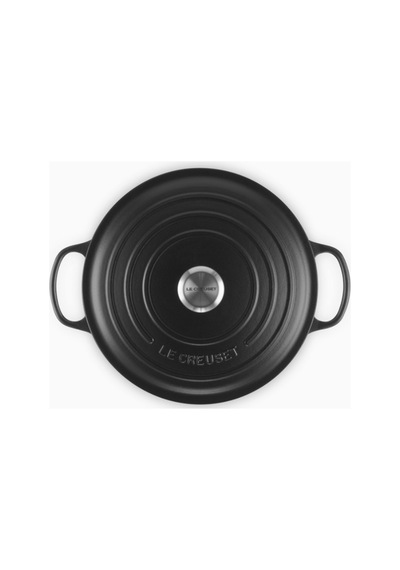 Le Creuset Yuvarlak Ikonik Lüks Döküm Tencere 28 Cm Siyah