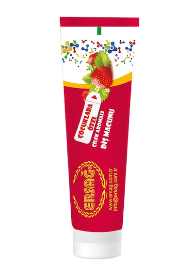 Ersağ Çilek Aromalı Çocuk Diş Macunu 75 ML