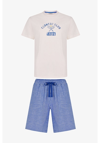 Penti Erkek Renkli Beachline Tee Pijama Takımı