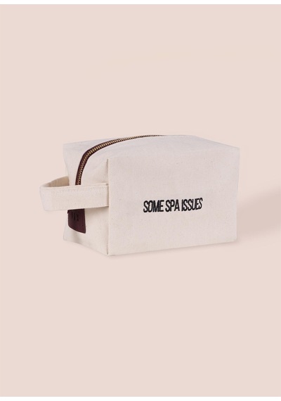 Kynd Some Spa Issues Organizer Çanta 24x11x15 Cm Bej