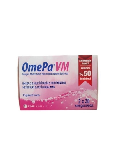 Tab Omepa Vm 2 x 30 Kapsül