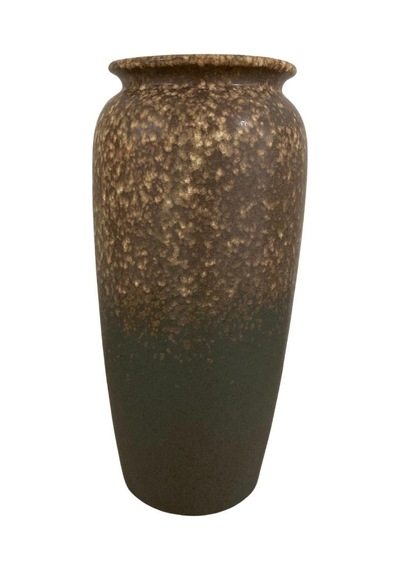 T.concept Modern Uzun Seramik Vazo Kahverengi Gri 42 Cm