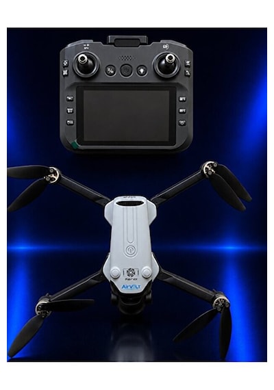 T25 Fırçasız Motorlu Hd Kameralı Katlanabilir Uzaktan Kumandalı Akıllı Drone