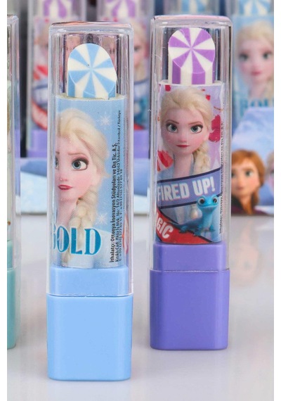 Lisanslı Frozen Elsa "2 Adet" Ruj Silgi
