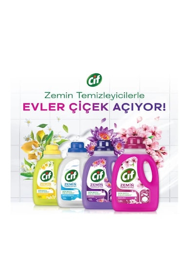 Cif Zemin Temizleyici Lotus 1500 Ml Tekli