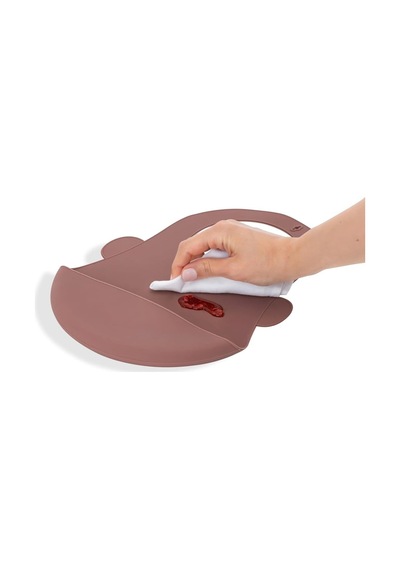 Babyjem 901 Silikon Önlük Mocha Çok Renkli