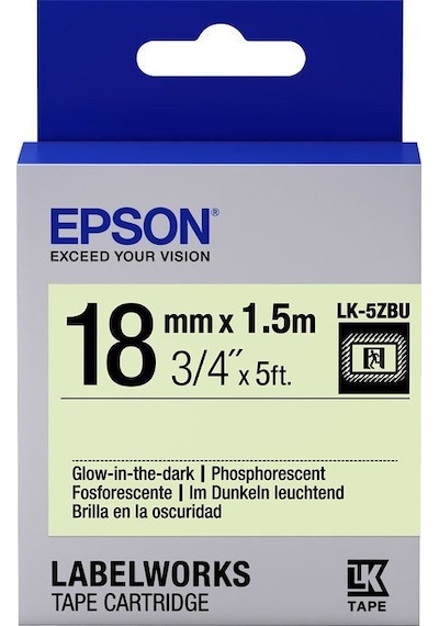 Epson LK-4YBP Pastel Sarı Üzeri Siyah 12mm 9metre