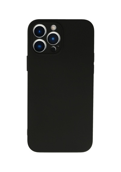 Apple iPhone Uyumlu 13 Pro Kılıf Nano İçi Kadife Silikon - Siyah Bzsxx00 1