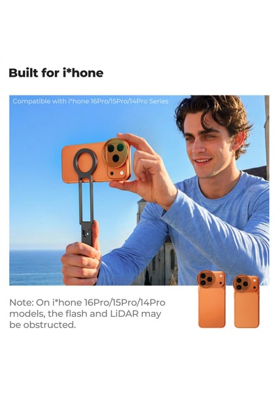 K&f Concept İphone 17 Pro Max/17 Pro İçin Geçmeli Cpl Filtre - Nano-x Serisi Optik