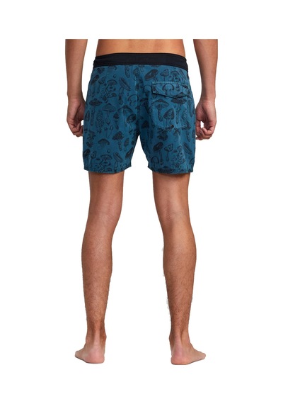 Rvca Rvca Mushy Trunk Erkek Mavi Boardshort Bqh0 Mavi