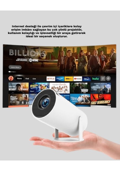 Kablosuz Projeksiyon Cihazı Oyun Konsolu Uyumlu Uczzzhyoyun300projeksiyon-7