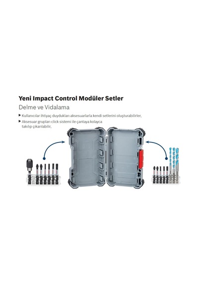 Bosch - Impact Control Serisi Uçlar İçin Boş Vidalama Kutusu 2608522364