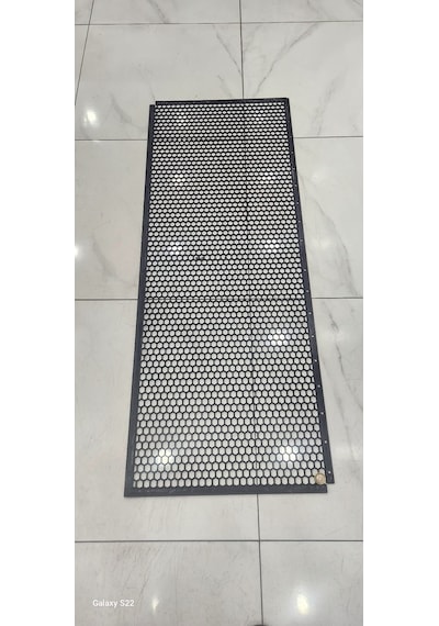 Bal Peteği Abs Plastik Panjur Teli 130x50 Cm Siyah 1 Adet