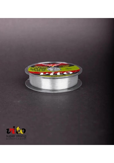 Vito Süper Strong Monoflament Şeffaf Misina 160 Metre 0,30mm - Standart