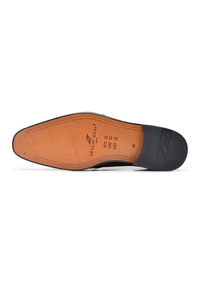 Kahverengi Klasik Loafer Kösele Erkek Ayakkabı -9047-