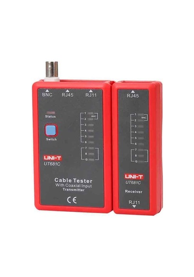 Unit Ut-681c Network Data Kablosu Test Cihazı Rj45 Test Cihazı