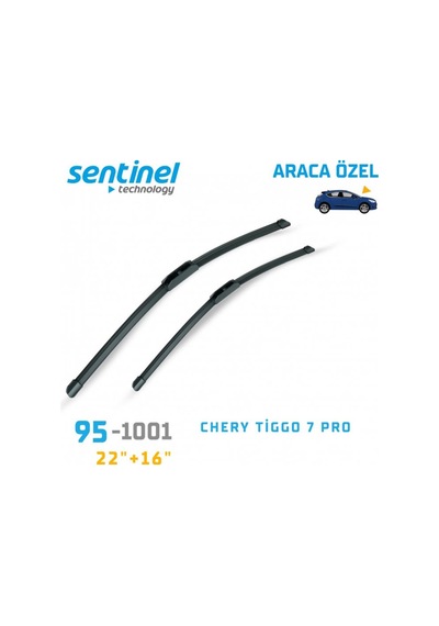 Silecek Muz Chery Tiggo 7 Pro 22"+16" 2ön Uyumlu
