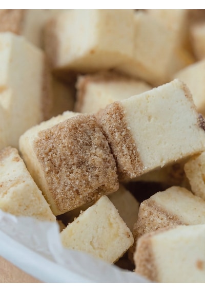 Freeze Dried Limonlu Cheesecake Kurutulmuş Çıtır Cheesecake Küpleri, Tatlı Küpleri Atıştırmalık - 100 Gr