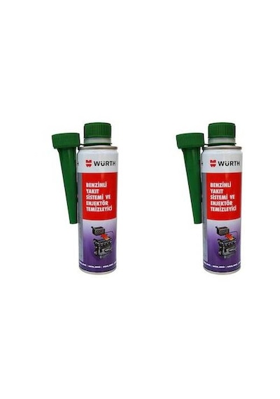 Würth Benzin Enjektör Temizleyici 300 Ml. 2'Li