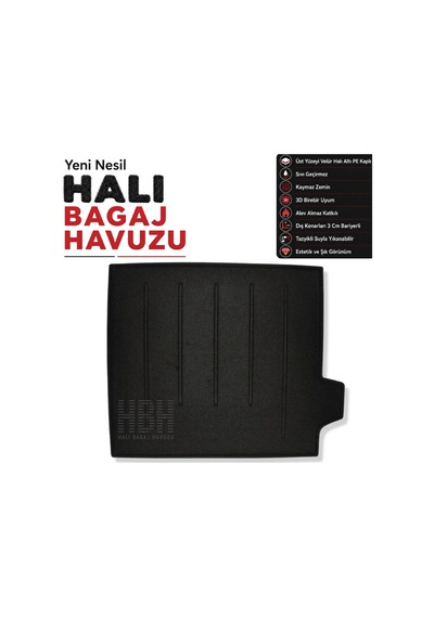 Land Rover Range Rover Sport Halı Bagaj Havuzu 2013-2018 Arası Bej Renk
