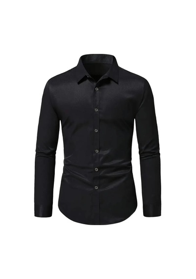 Erkek Silim Fit Uzun Kol Gömlek Bgl-st03143 001