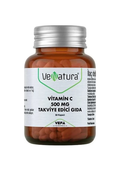 Vitamin C 500mg 60 Kapsül