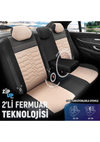 Otom Elegance Design Premium Özel Tasarım Oto Koltuk Kılıfı 553447303