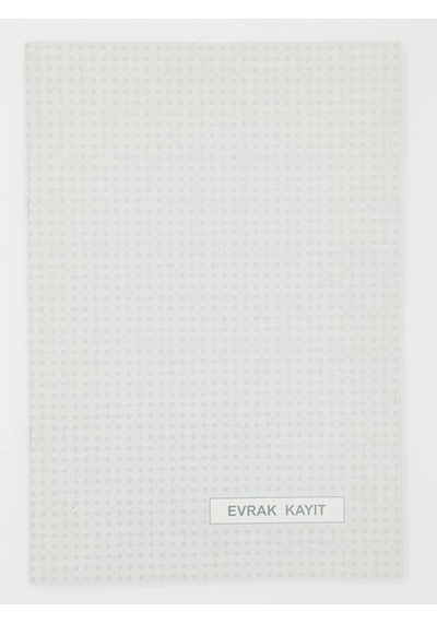 Dilman Evrak Kayıt Defteri Karton Kapak