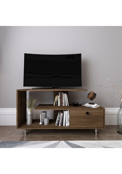 Mıxı Tv Ünitesi Tv Sehpası 120 Cm Ceviz