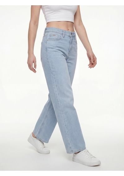 LOFT Bella Regular Fit Kadın Pantolon Lf2042524 Q1.v1 Denim