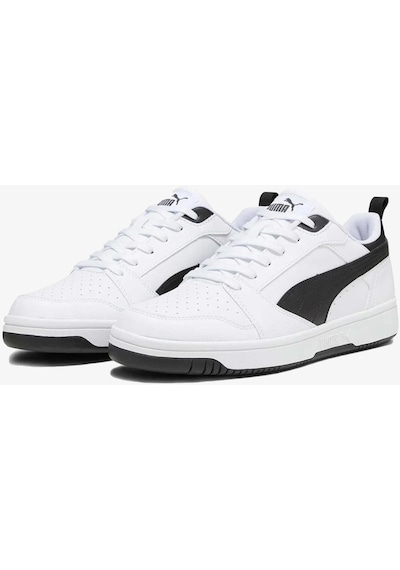 Puma Erkek Sneaker Beyaz Siyah 392328-02 Rebound V6 Low 24k680000777 680113 Beyaz - Siyah Puma Erkek Sneaker Beyaz Siyah 392328-02 Rebound V6 Low 24k680000777 680113 Beyaz - Siyah