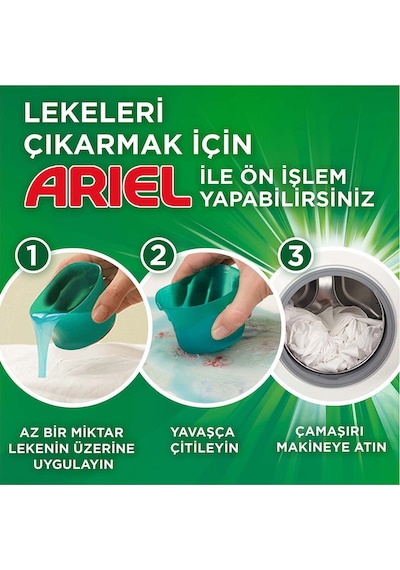 Ariel Canlı Parlak Siyahlar Sıvı Çamaşır Deterjanı 116 Yıkama 29 x 4