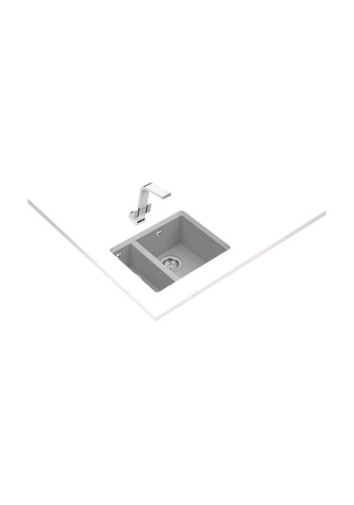 Teka Square 560 Tg Tezgah Altı Gri Granit Eviye