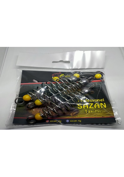 30 Gr Yaylı Janjan Boncuklu Sazan Takımı (3 Lü Set)