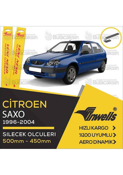 Citroen Saxo Muz Silecek Takımı 1996-2004 İnwells N11.2143