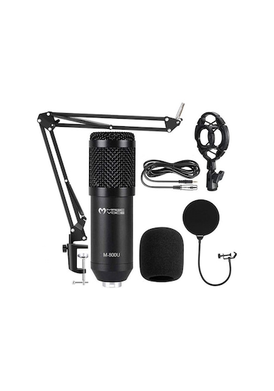 MAGICVOICE M-800U CONDENSER YAYINCI MİKROFONU