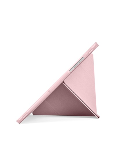 Samsung Uyumlu Galaxy Tab A9 Plus A11+ Üçgen Standlı Uyandırma Fonksiyonlu Tablet Kılıfı Kapaklı Kılıf