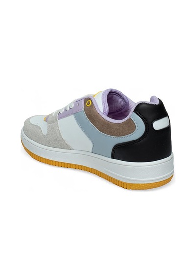 Lambırlent 2100 Klasik Sneaker Spor Ayakkabı Beyaz Lila