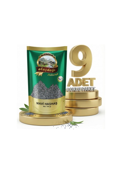 Aluçdağı Mavi Haşhaş 9x100 Gr