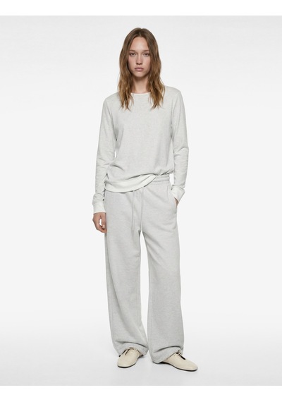 Koton Sweat Bottoms Kar Melanj 7wal40019ık Gri Melanj