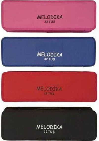 Melodika 32 Tuşlu & 43 Çantalı Mavi Mavi