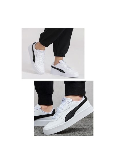 Puma Skye Clean Kadın Sneaker Beyaz -siyah