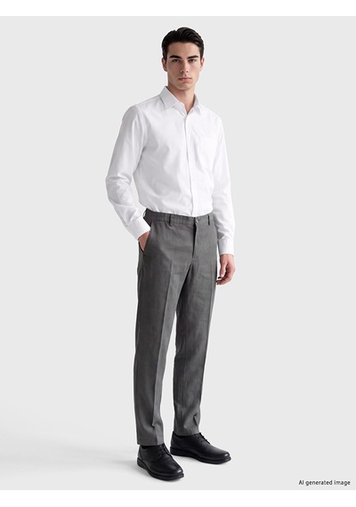 Lcw Busıness Beyaz Regular Fit Poplin Erkek Gömlek