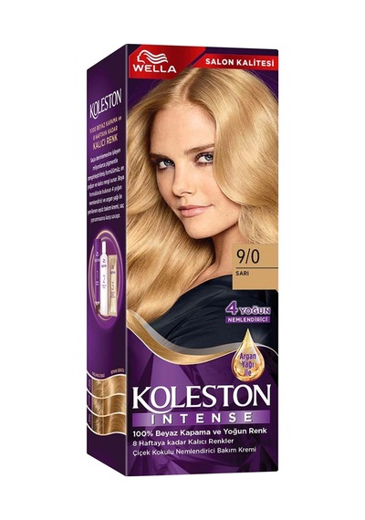 Koleston Intense Saç Boyası 9/0 Açık Sarı - 7 Adet Tarı