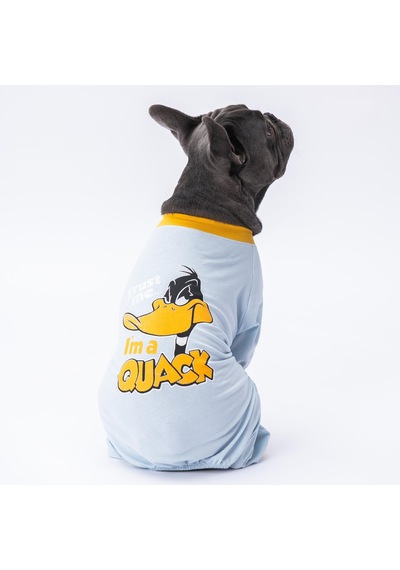 Pettrend Daffy Duck Kedi Köpek Kıyafeti Penye Tulum