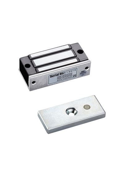K60M Mini Manyetik Cam Kapı Dolap Kilidi- 60 Kg