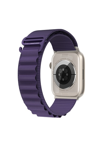 Watch 10 42mm Amazingthing Titan Spor Hasır Kordon Mor