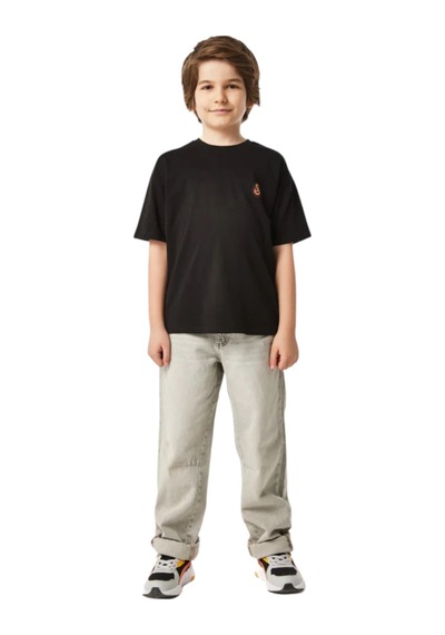 Gsstore Galatasaray Çocuk Siyah T-shirt Sarıkırmızı