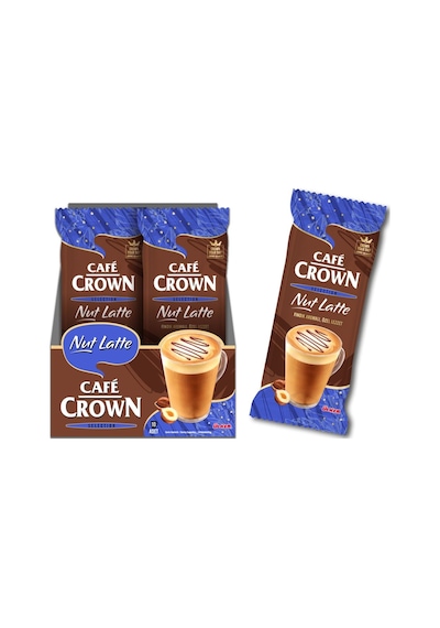 Cafe Crown Fındıklı Latte 10 x 21.5 G